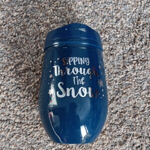 Source Unknown Blue Insulated Travel Mug